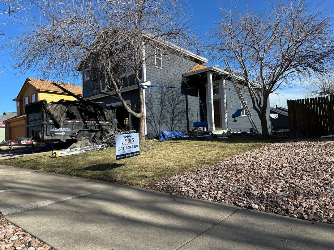 VIRTUOUS ROOFING AND EXTERIORS — roofing work — Denver Metro and Northern Colorado